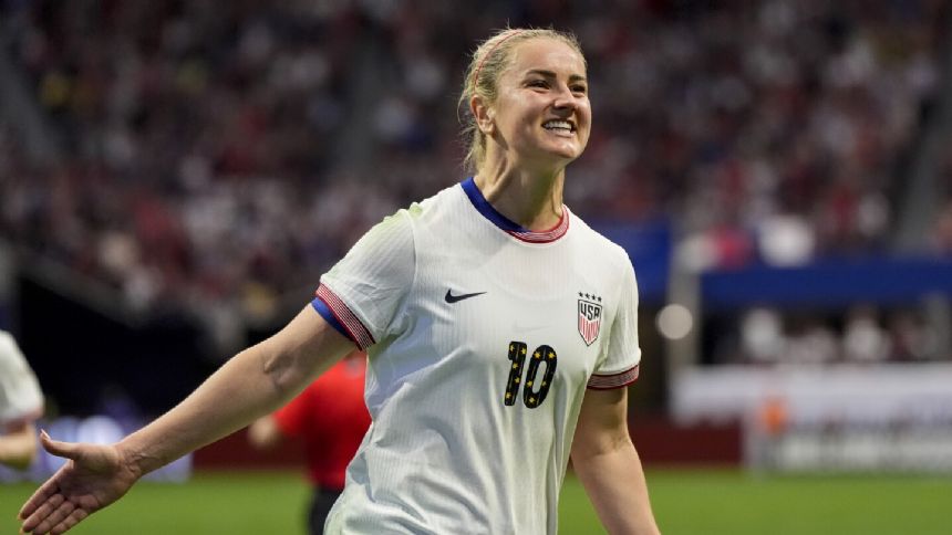Lindsey Horan's penalty kick gives US a 2-1 win over Japan at SheBelieves Cup