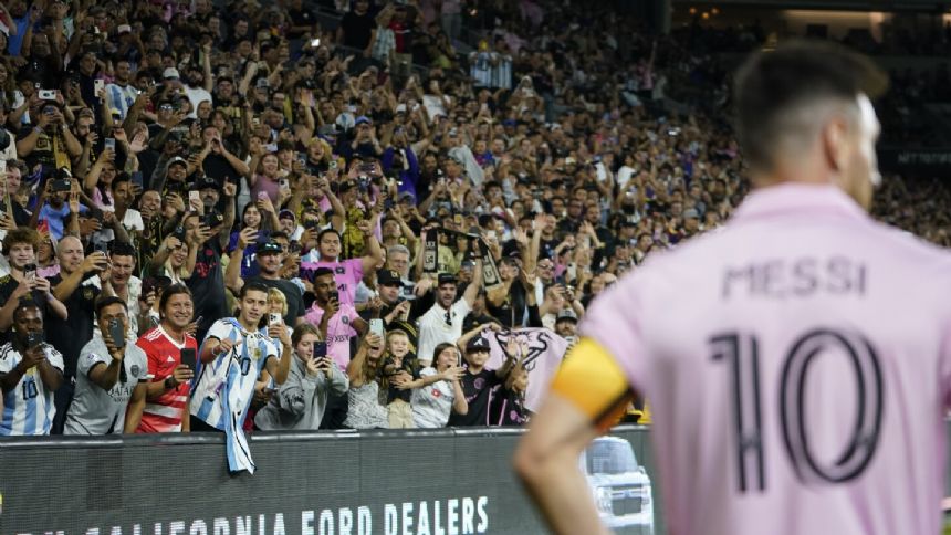 Lionel Messi ruled out for Inter Miami's US Open Cup final match
