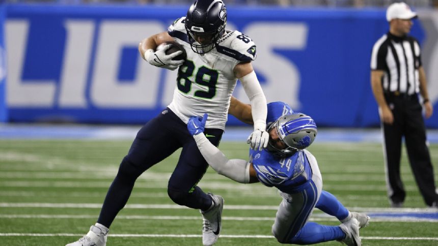 Lions pass rush never gets started in 37-31 loss to Seahawks