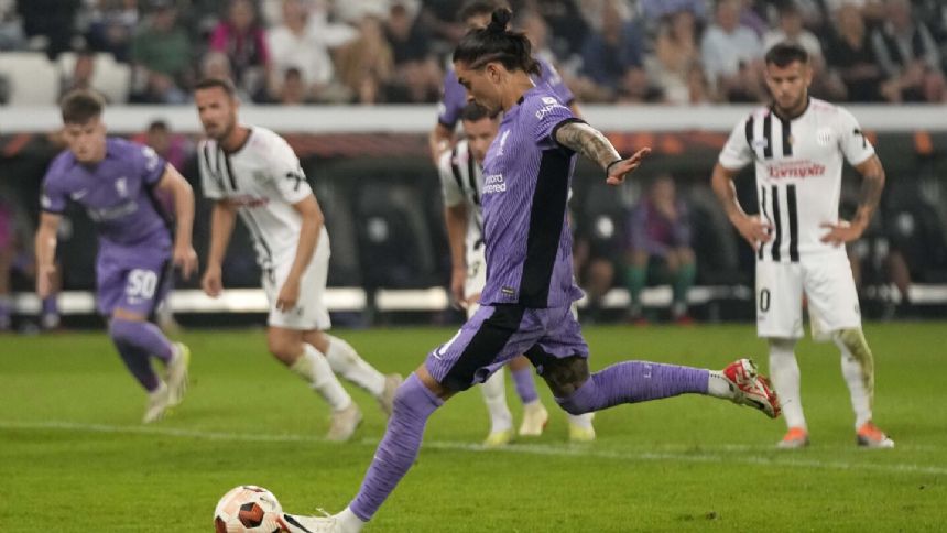 Liverpool returns to Europa League with a 3-1 comeback victory in Austria