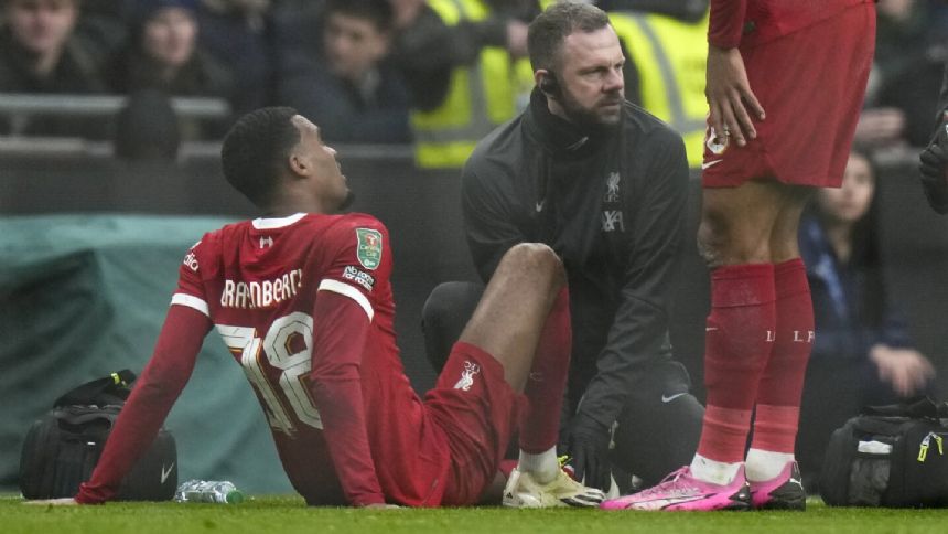 Liverpool's injury list worsens after Ryan Gravenberch is ruled out