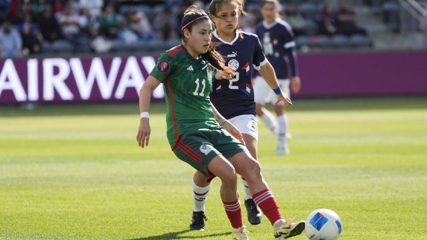 Lizbeth Ovalle scores 2 more goals, Mexico reaches Women's Gold Cup semis with 3-2 win over Paraguay