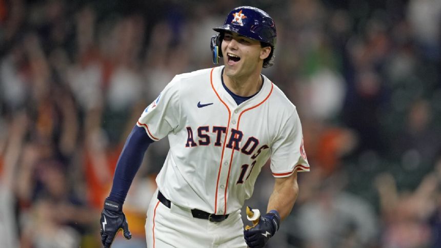 Loperfido hits first MLB homer, Javier solid as Astros beat A's 8-1 to complete sweep