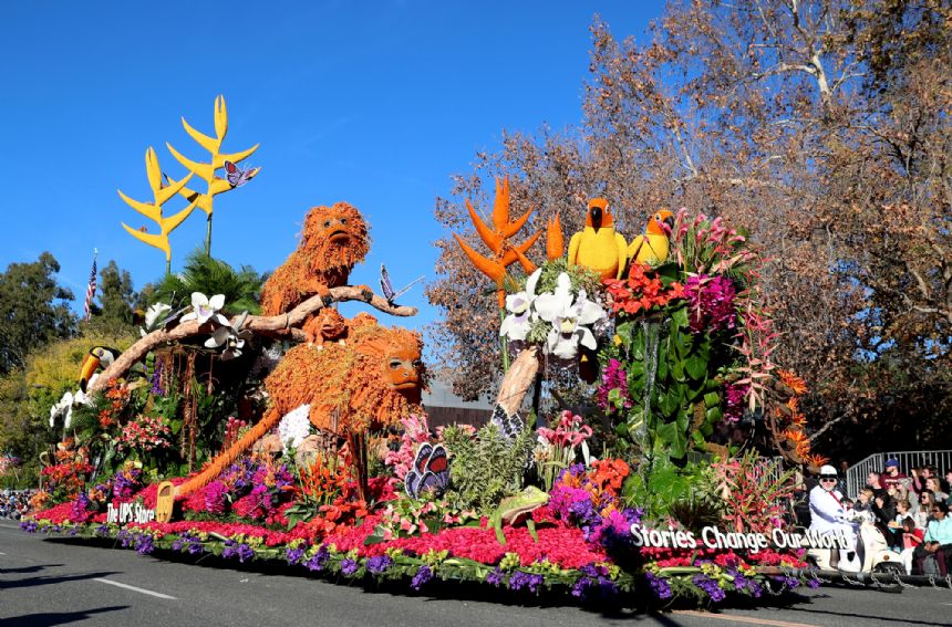Louisiana-themed float to roll in Tournament of Roses Parade