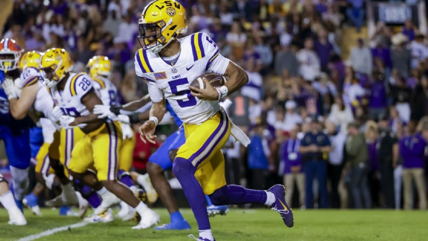 LSU QB Jayden Daniels brings burgeoning Heisman hopes into Georgia State clash