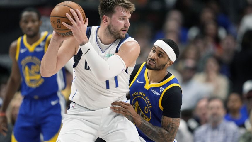 Luka Doncic scores 21, triple-double streak ends at 7 as Mavs slog past Warriors 109-99