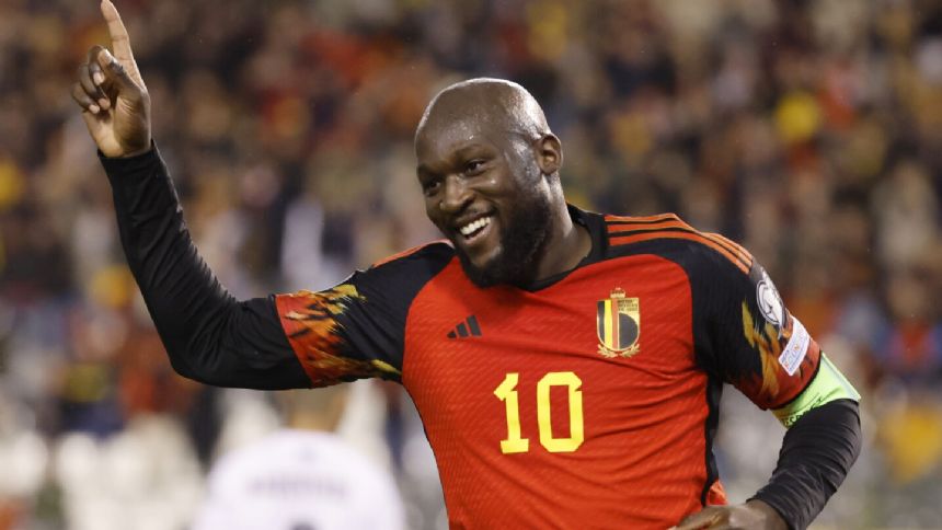 Lukaku hits 4 goals for Belgium to set scoring record. Serbia qualifies for Euro 2024