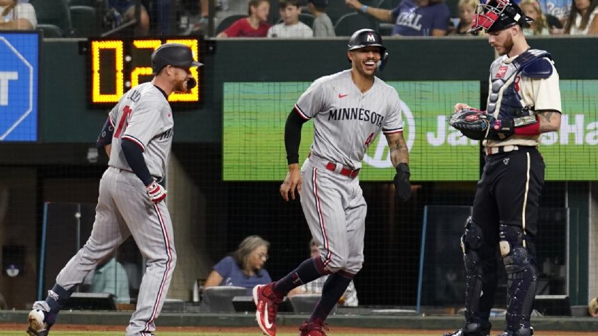 Luplow, Vazquez end slumps with homers for Twins in 5-1 win over slumping Rangers