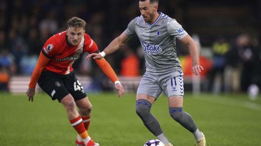 Luton gains valuable point from home draw with Everton