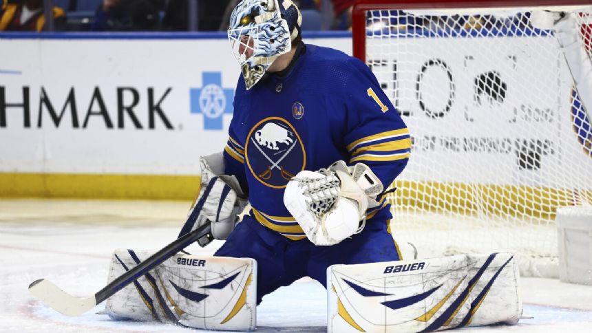 Luukkonen stops 22 shots and Buffalo Sabres play spoilers in beating the Washington Capitals 4-2