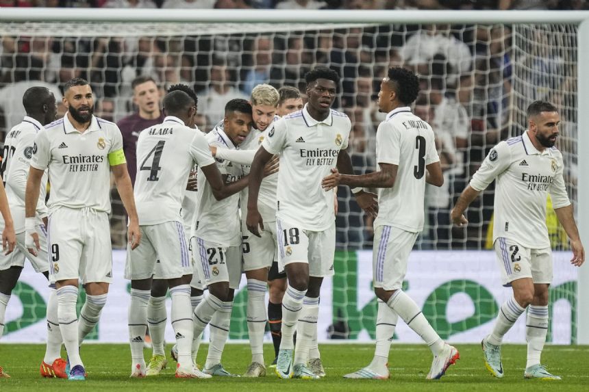 Madrid beats Shakhtar to stay perfect in Champions League