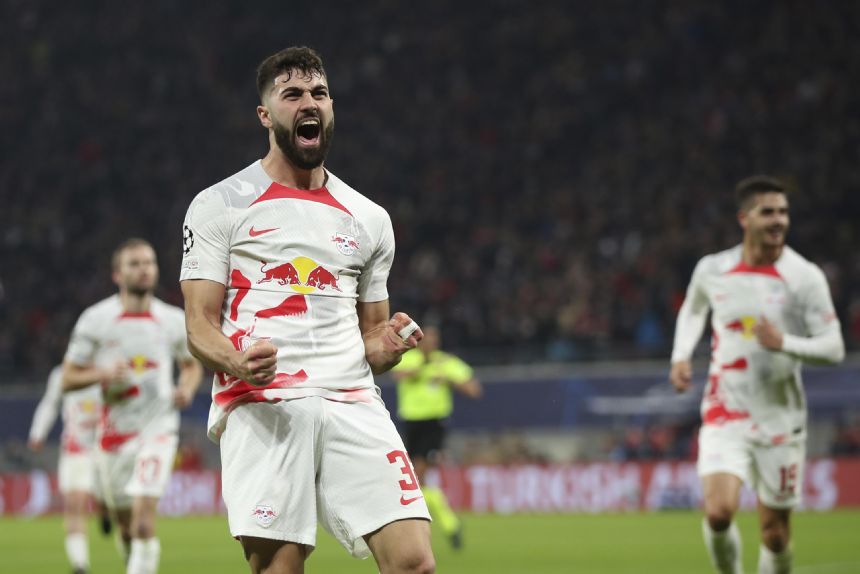 Man City held 1-1 by Leipzig in last 16 of Champions League