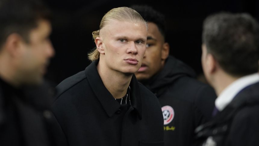Man City striker Erling Haaland to miss 9th straight game because of foot injury