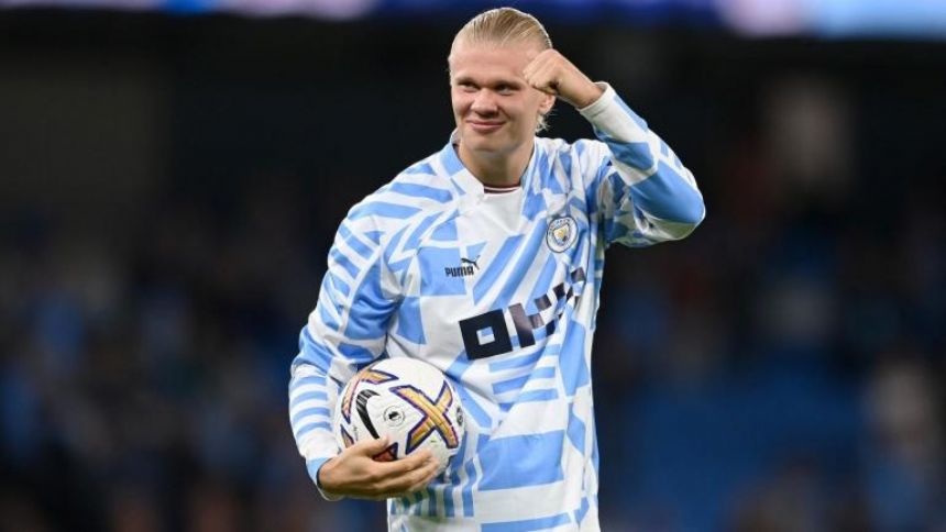 Man City's Erling Haaland scores another hat trick, sets Premier League record for goals in first five games