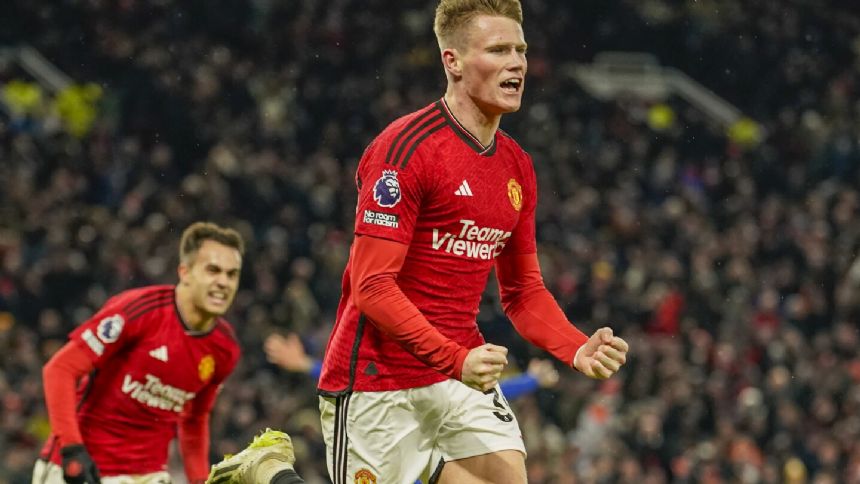 Man United beats Chelsea 2-1 in the Premier League after Scott McTominay scores twice