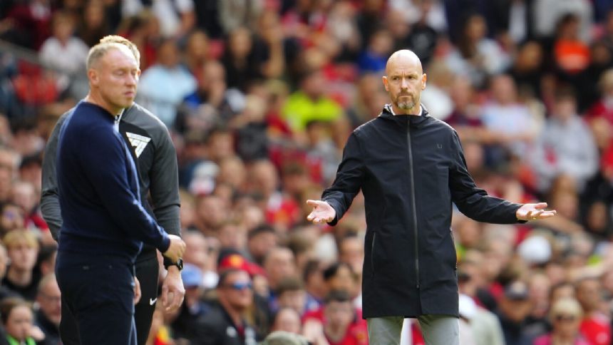 Man United manager Ten Hag has been hit by a slew of problems in a troubled start to the season