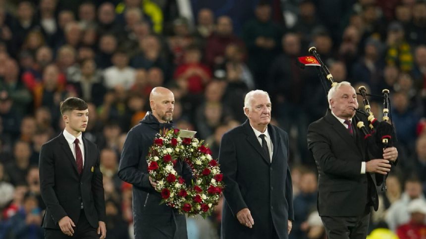Man United pays respects to the late Bobby Charlton with pre-match tributes at Old Trafford