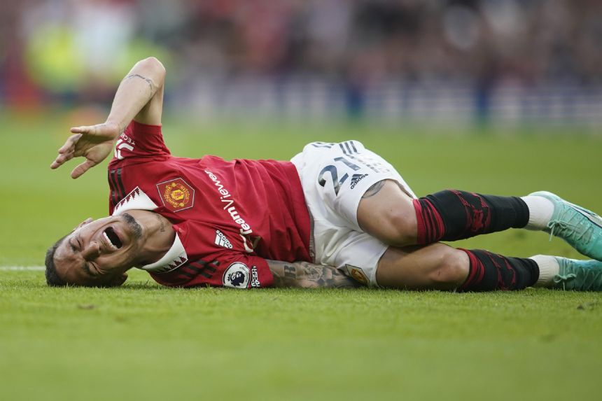 Man United's Antony injured ahead of FA Cup final against Man City