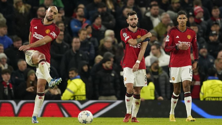 Manchester United loses 1-0 to Bayern Munich and crashes out of the Champions League