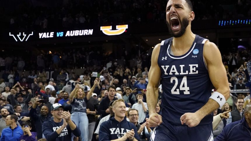 March Madness builds in Connecticut with top seed UConn, underdog Yale playing in East Region