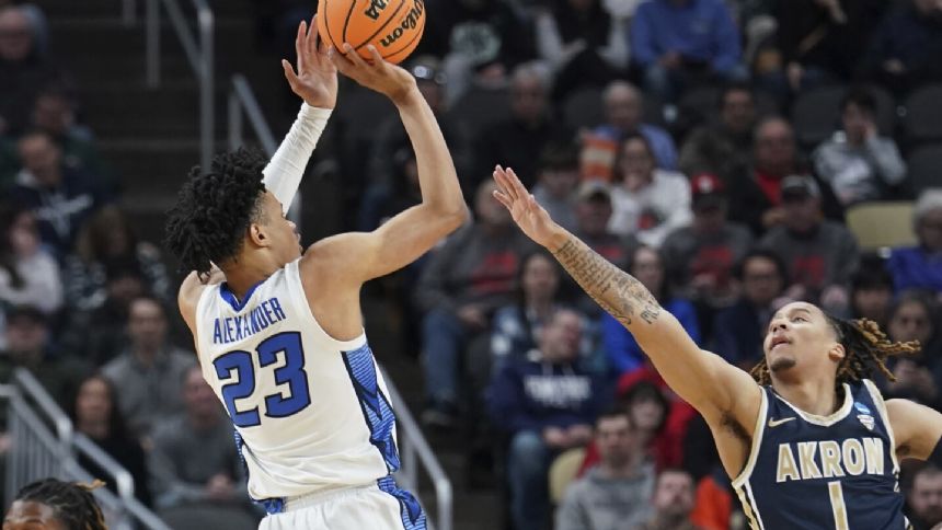 March Madness: Creighton outmuscles Akron for 77-60 win in NCAA Tournament opener