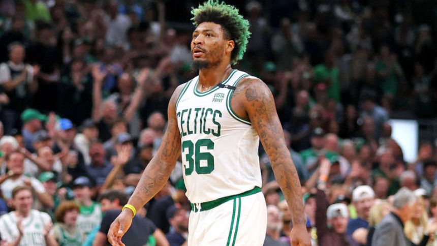 Marcus Smart injury update: Celtics guard questionable for Game 4 vs. Heat after suffering sprained ankle