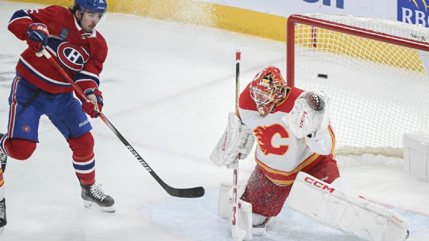 Markstrom sharp in net to lead Calgary Flames past Montreal Canadiens 2-1