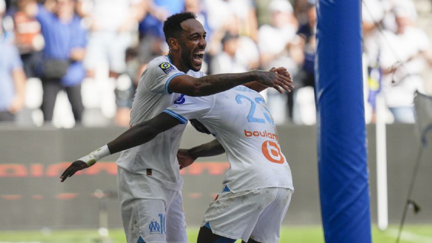 Marseille coach Gattuso gets first win as striker Aubameyang scores against Le Havre