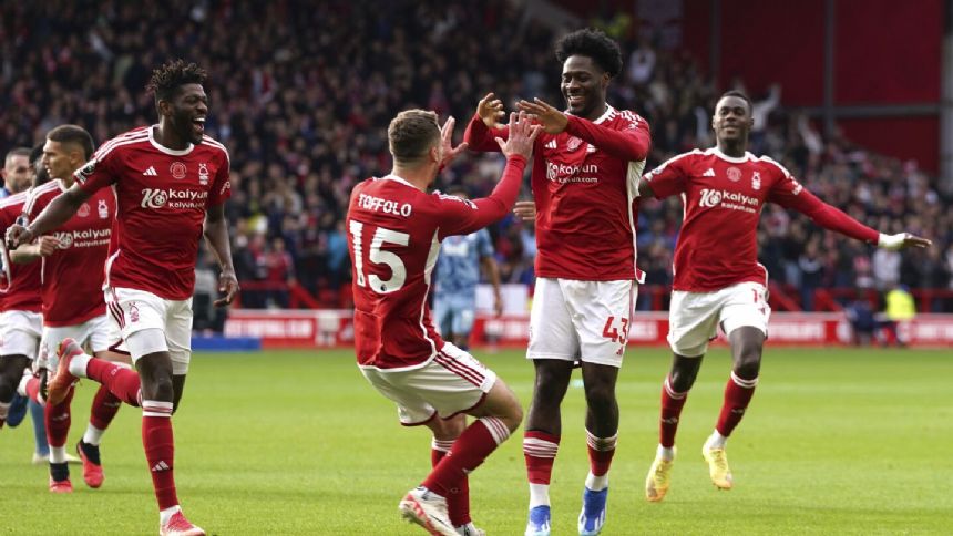 Martinez's mistake contributes to Aston Villa's 2-0 loss at Nottingham Forest in the Premier League
