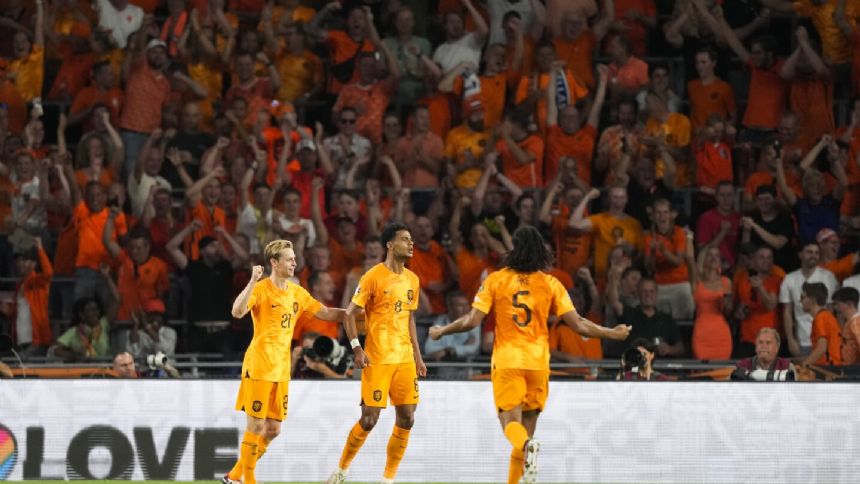 MATCHDAY: Netherlands seeks a win at Ireland, struggling Poland plays Albania