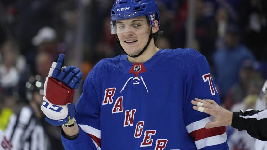 Matt Rempe and Rangers' fourth line comes up big in Game 1
