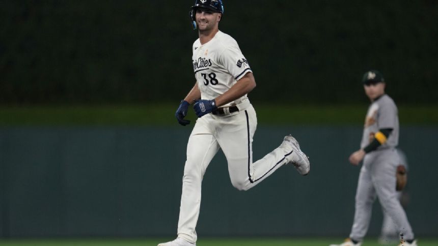 Matt Wallner hits grand slam to help Twins beat A's 11-3