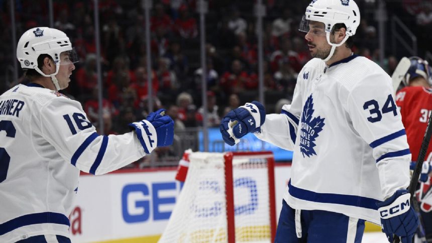 Matthews scores his 7th of the season, Leafs beat the Capitals 4-1 despite Ovechkin's goal