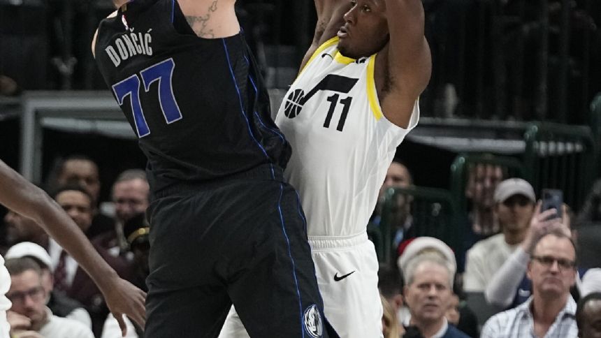 Mavs' Doncic records his 1st first-half triple-double, moves past Bird into 9th place all time