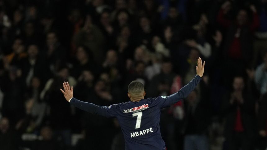 Mbappe scores a deflected goal as PSG beats Rennes 1-0 to reach French Cup final