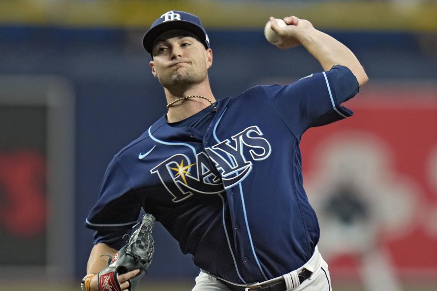 McClanahan becomes 1st 8-game winner, Rays rebound from 19-run loss to beat Blue Jays 7-3