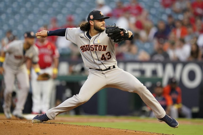 McCullers sharp again, pitches into 6th as Astros top Angels