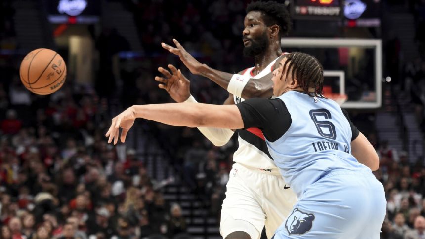 Memphis beats Portland 112-100 for first win of the season