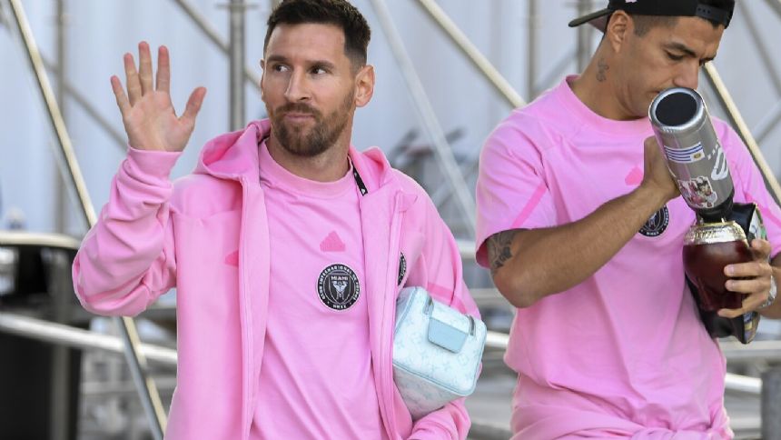 Messi out for Inter Miami's CONCACAF Champions Cup quarterfinal first leg against Monterrey