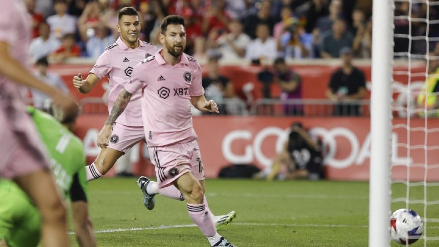 Messi scores dazzling goal in MLS debut, leads Miami over New York Red Bulls