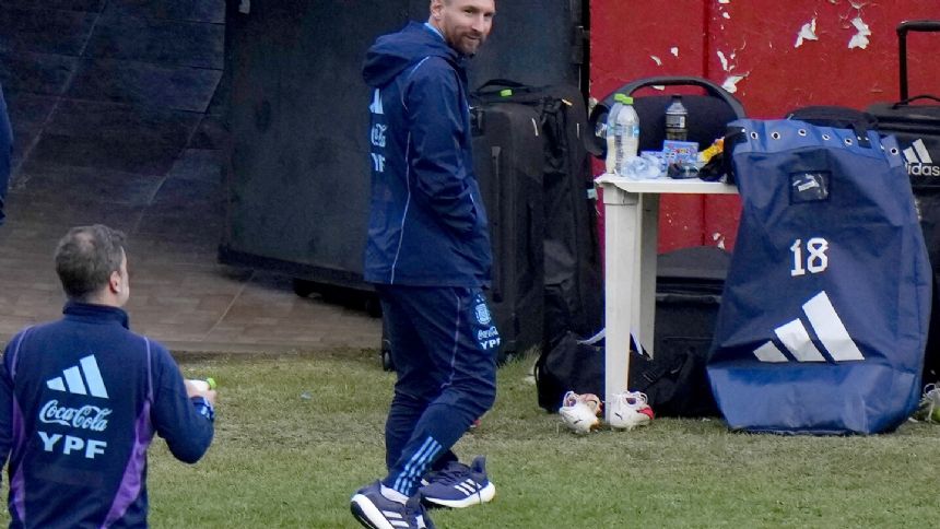 Messi skips Argentina's last practice before World Cup qualifier in Bolivia