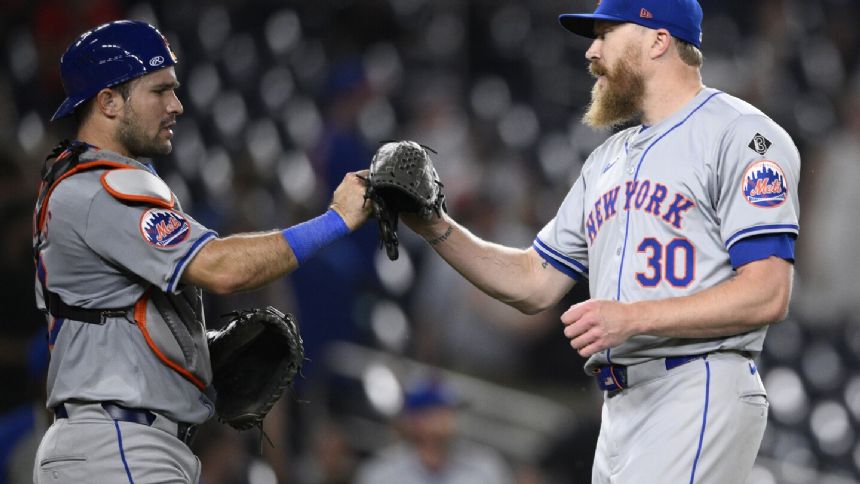 Mets get offense from Vientos, Marte and Iglesias before maligned bullpen holds off Nationals 8-7