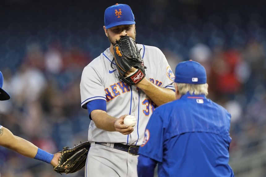 Mets put RHP Megill put on injured list with inflamed biceps