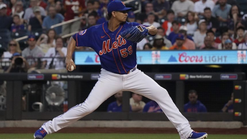Mets' Carlos Carrasco is done for the season after breaking his pinky in a weightlifting mishap