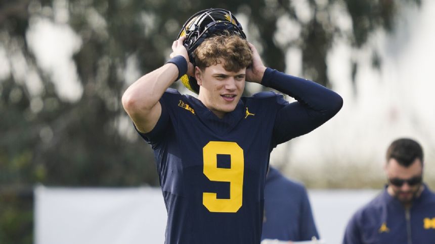 Michigan QB McCarthy focused on Rose Bowl, Wolverines' title hopes, not his potential NFL future