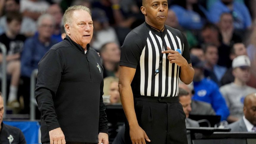 Michigan State's Izzo goes for his 1st March Madness win against North Carolina in the West Region