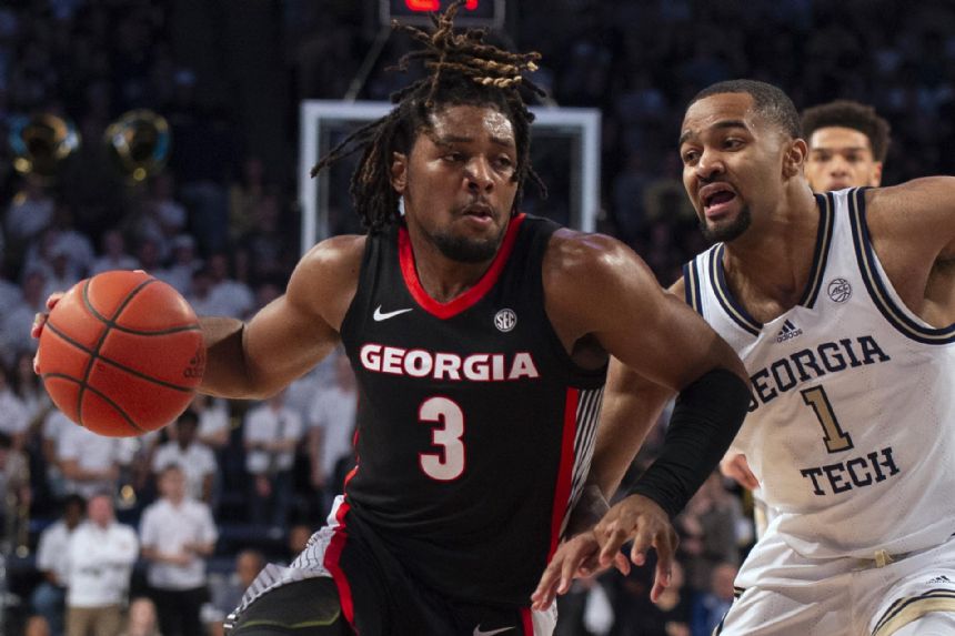 Miles Kelly leads Ga. Tech to 79-77 win over rival Georgia