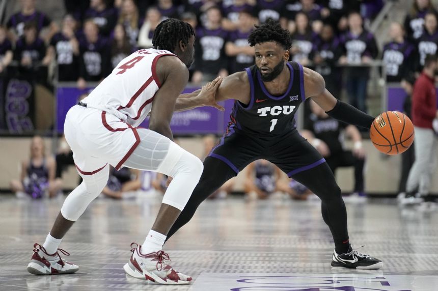 Miles, No. 11 TCU lead throughout in 79-52 win over Oklahoma