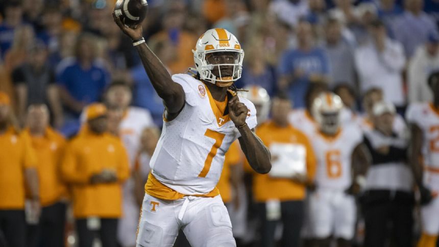 Milton, No. 19 Tennessee hope to build on momentum with a homecoming game against UConn