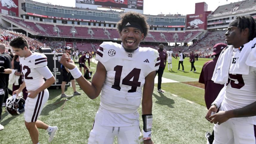 Mississippi State visits slumping Auburn with QB Will Rogers' status uncertain